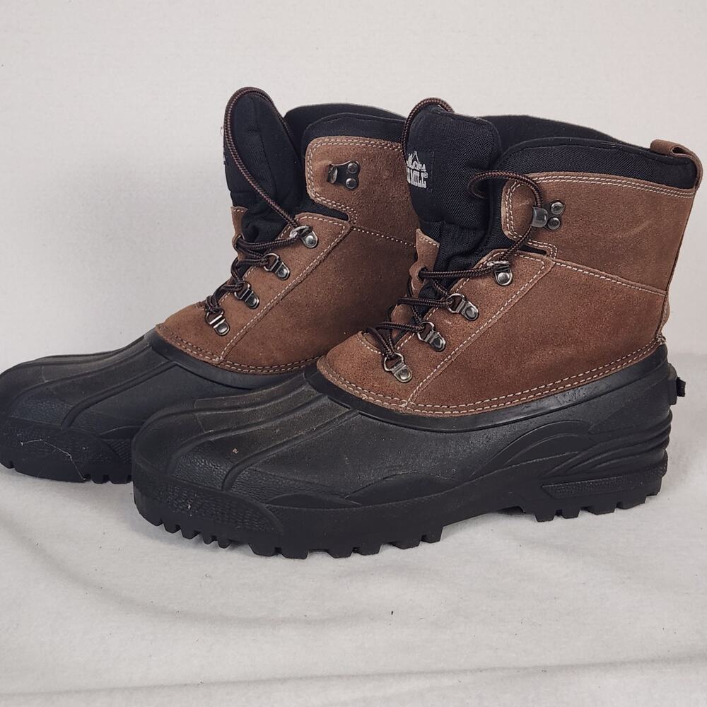 Old Mill Men's Waterproof Thermal Insulated Winter Duck Boots 13